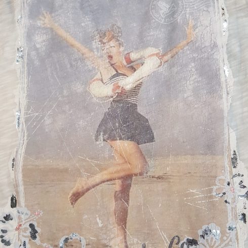 Canottiera - Stamp con carta