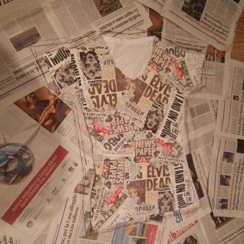 Tshirt - Sampa con carta