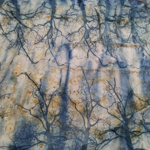 Ricerca tessile - Serigrafia su denim