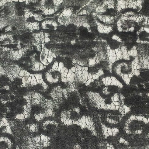 Ricerca tessile - Stampa su denim nero